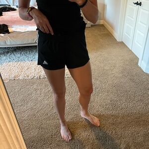 Women’s Adidas black athletic shorts sz S